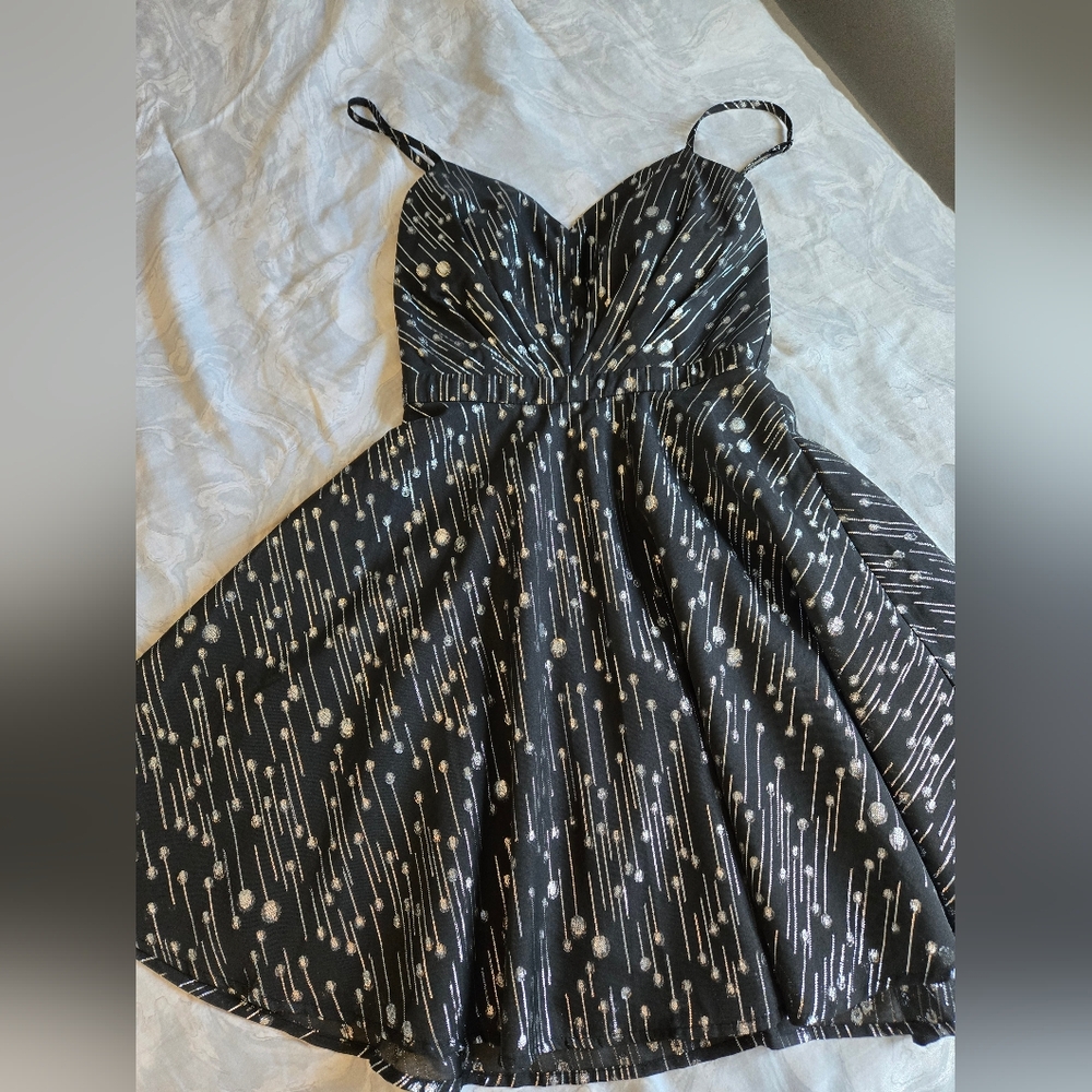 Adorable shimmery dress! Trixie Clothing Company